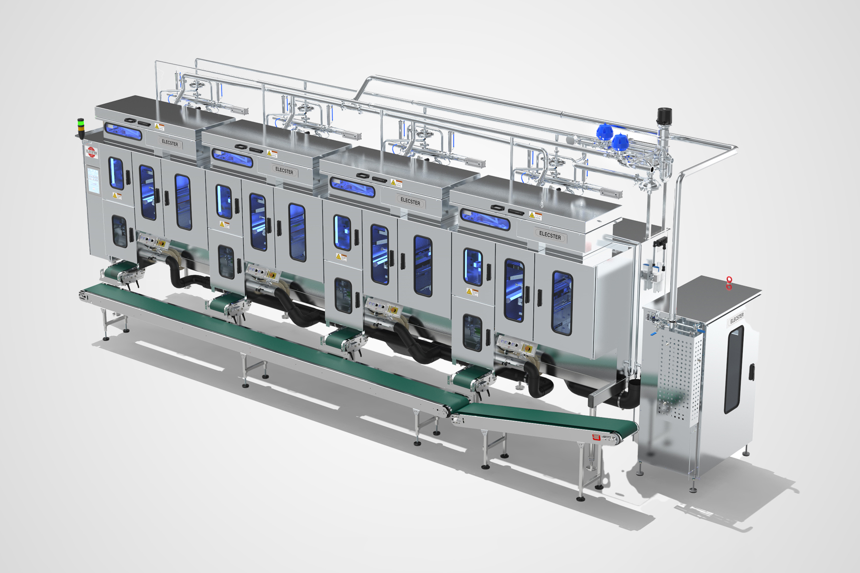 Elecster EA-16000 Aseptic pouch filling machine